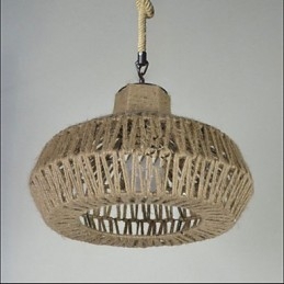 Vintage ručne vyrábané umelecké diela Kreatívna lusterová lampa.