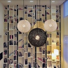CreativeAmerican Country Creative Cany Art Color Droplight and Spherical Shape Light