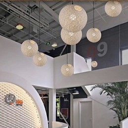 CreativeAmerican Country Creative Cany Art Color Droplight and Spherical Shape Light