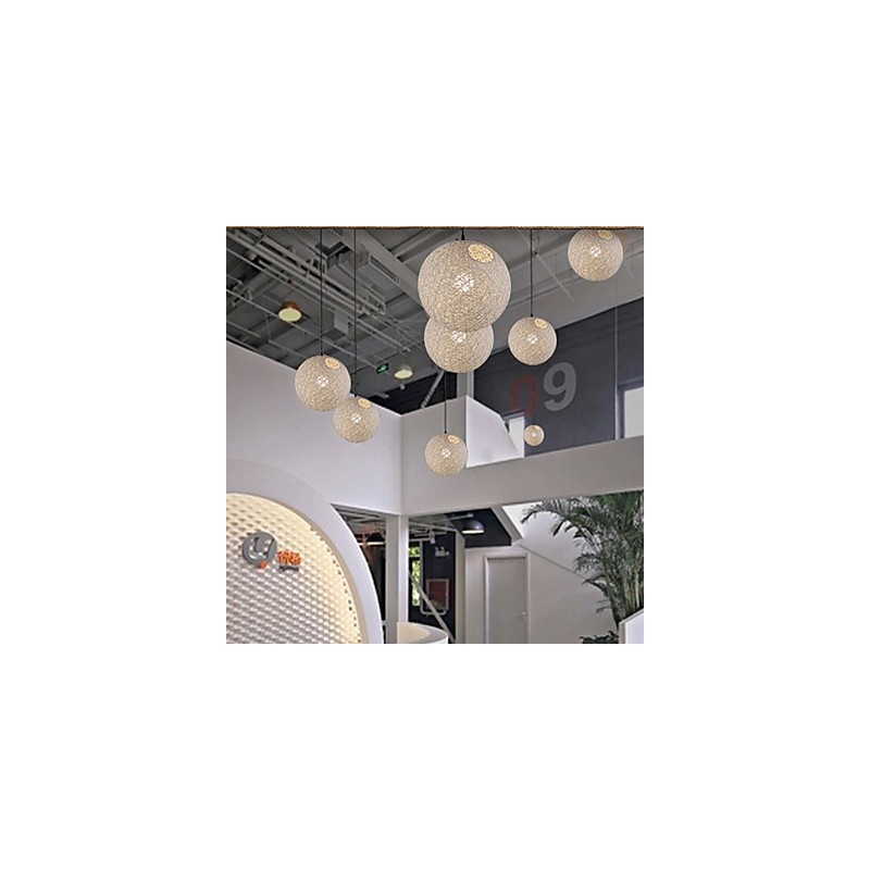 CreativeAmerican Country Creative Cany Art Color Droplight and Spherical Shape Light