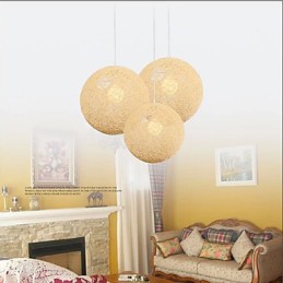 CreativeAmerican Country Creative Cany Art Color Droplight and Spherical Shape Light