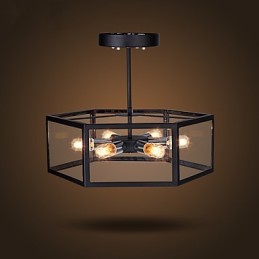Sklenený luster Moderný minimalistický Mediterranean Cafe Nordic Lamps Luster