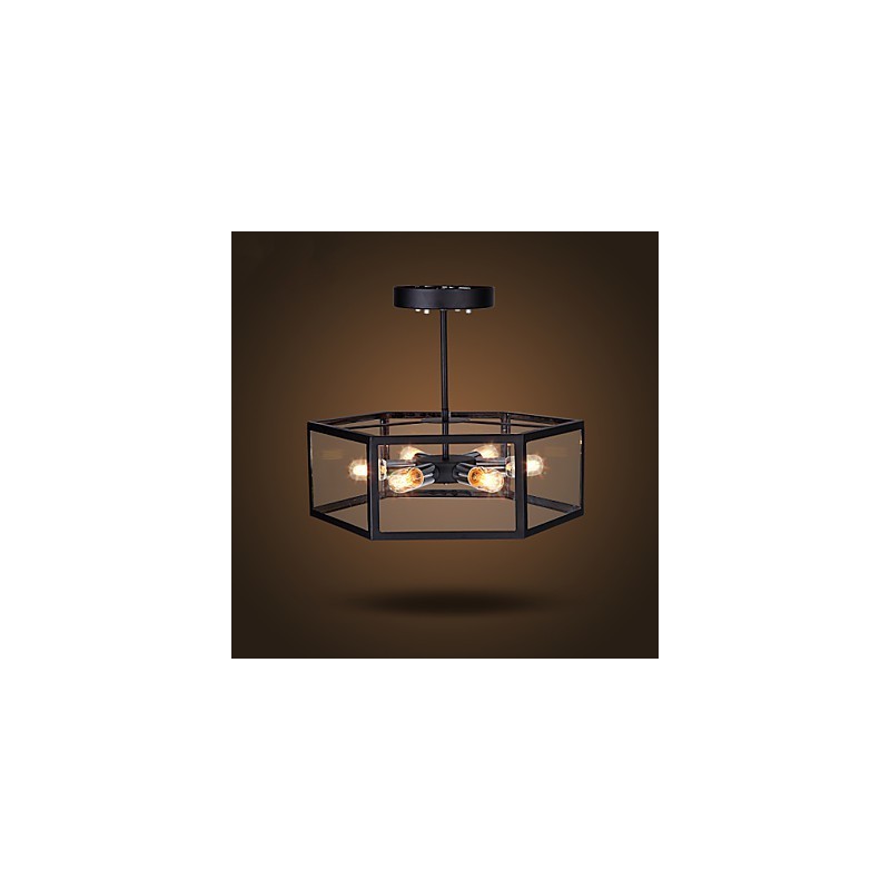Sklenený luster Moderný minimalistický Mediterranean Cafe Nordic Lamps Luster