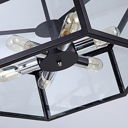 Sklenený luster Moderný minimalistický Mediterranean Cafe Nordic Lamps Luster