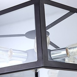 Sklenený luster Moderný minimalistický Mediterranean Cafe Nordic Lamps Luster