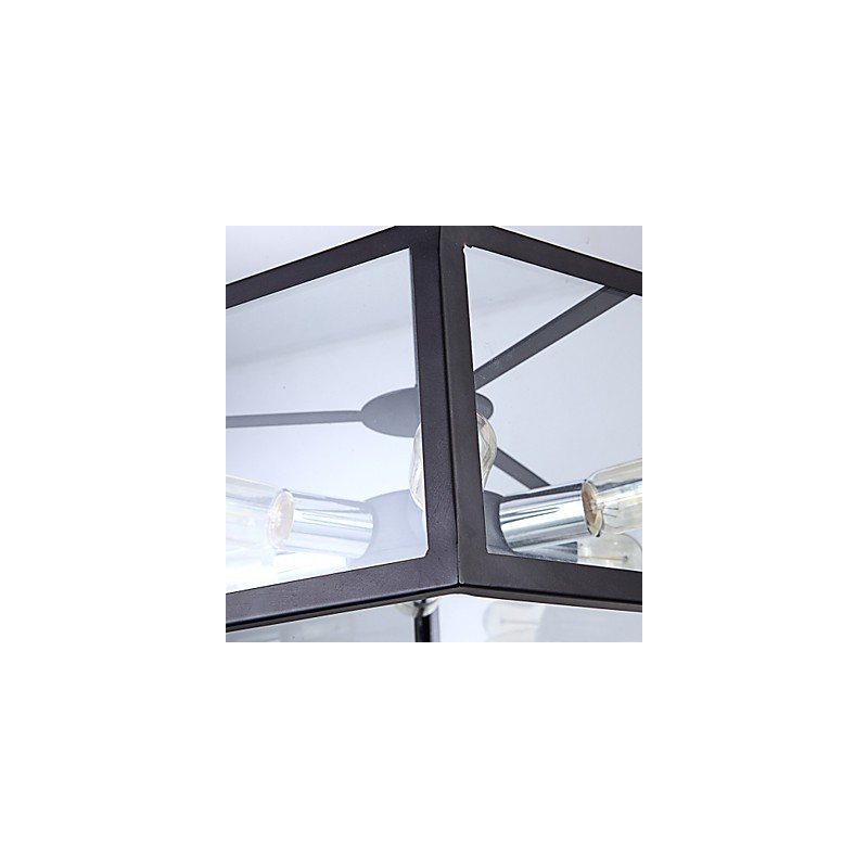 Sklenený luster Moderný minimalistický Mediterranean Cafe Nordic Lamps Luster