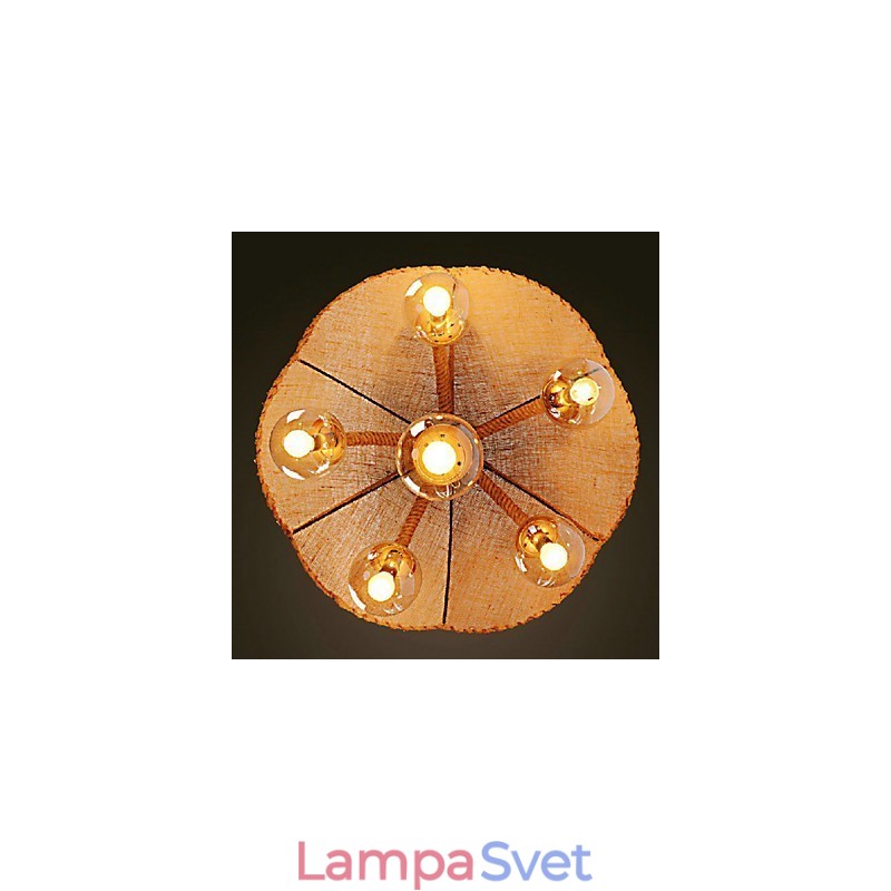 Vidiecka maľba kovový prívesok na luster LightBedroom