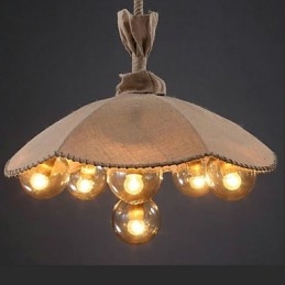 Vidiecka maľba kovový prívesok na luster LightBedroom