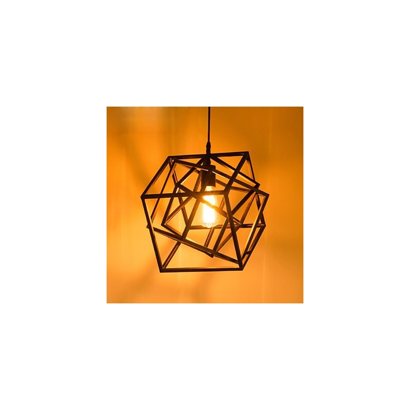 Retro klasické kovové stropné svietidlá Jednoduché závesné svietidlá Závesná kaviarenská lampa