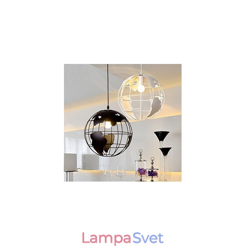 Nordic Modern Simple Earth Jednohlavá závesná lampa