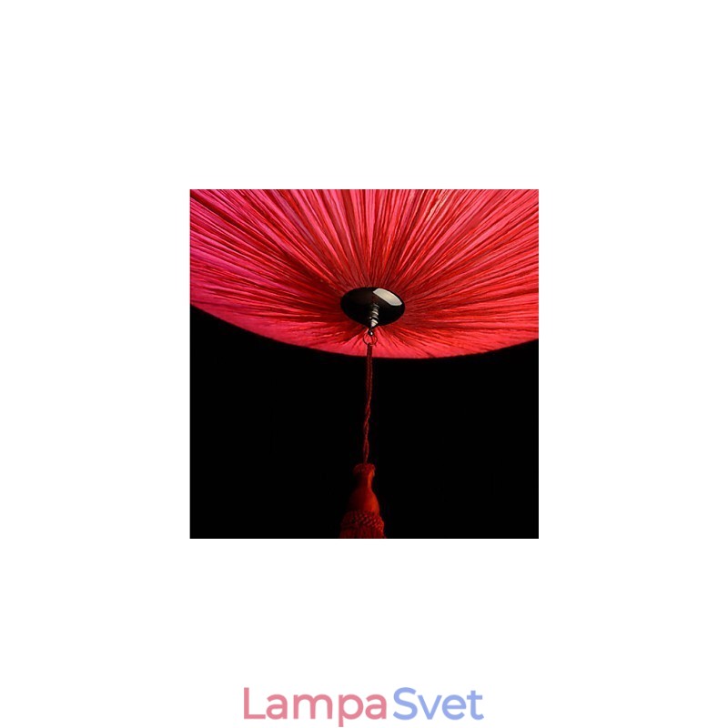 Lotus Leaf Moderné morské plátno umenie Droplight of Red Lamps Lamp Light