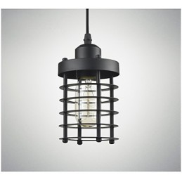 Retro stropné svietidlo Industrial Iron Vintage Luster Shop Závesné svetlo