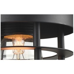 Retro stropné svietidlo Industrial Iron Vintage Luster Shop Závesné svetlo