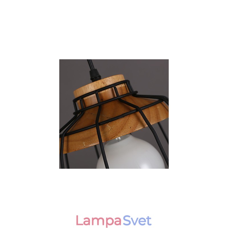 Severský kreatívny kovaný luster Cafe Retro Net Droplight