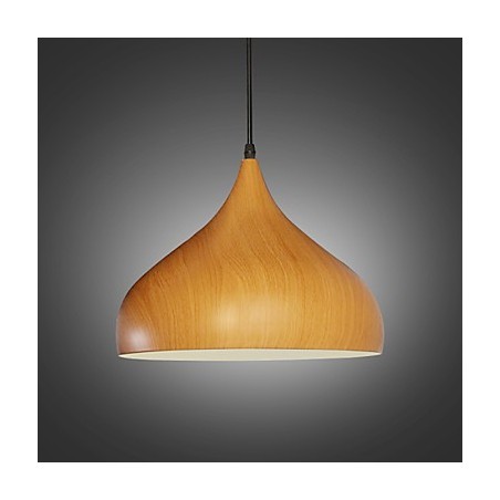 Retro závesné svietidlá Light Wood Grain Metal Cafe Retro závesné svietidlá Light Wood Grain Metal Cafe