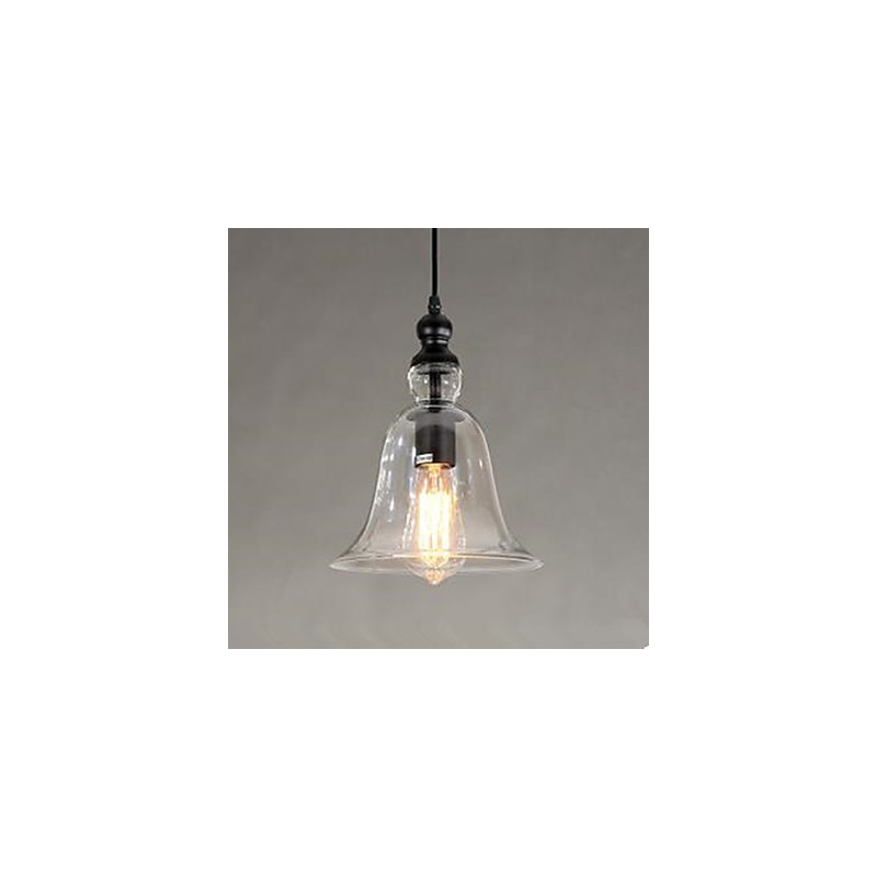 Európsky zmluvný loftový sklenený luster Bell