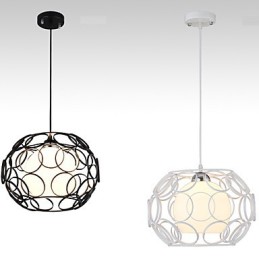Kreatívna zmluvná severská lampa z tepaného železa s jednou hlavou