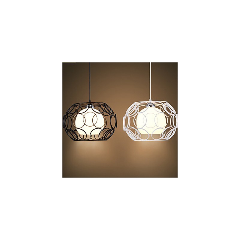 Kreatívna zmluvná severská lampa z tepaného železa s jednou hlavou