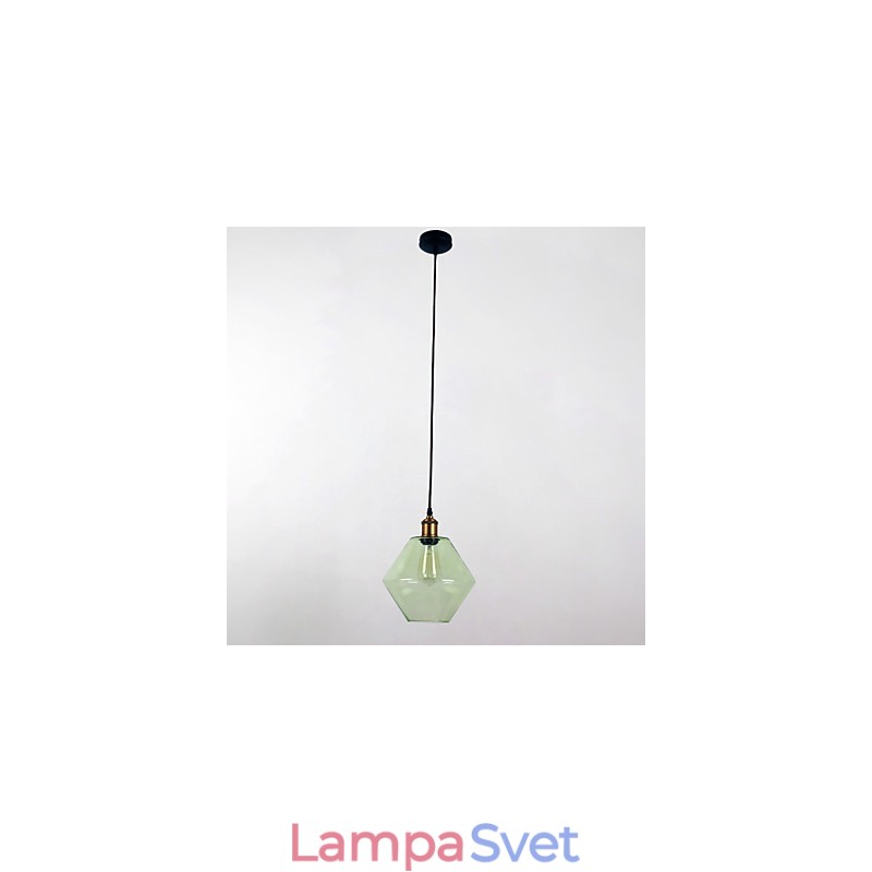 Sklenený 1 svetelný umelecký minimalistický prívesok