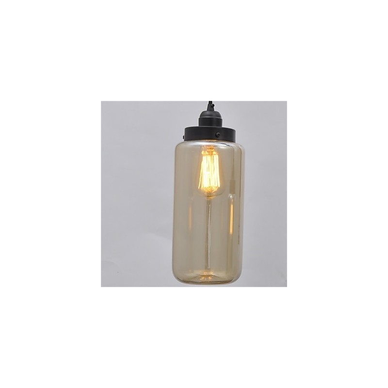 Americký retro minimalistický jednosklený luster