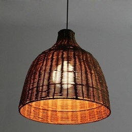 Vidiecky štýl Cany Art Creative Hand Made By The Cane Make Up Droplight Lamp