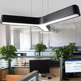 Moderné súčasné kovové závesné svietidlo