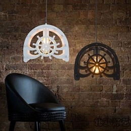 Retro klasické kovové stropné svietidlá Jednoduché závesné svietidlá Závesná kaviarenská lampa