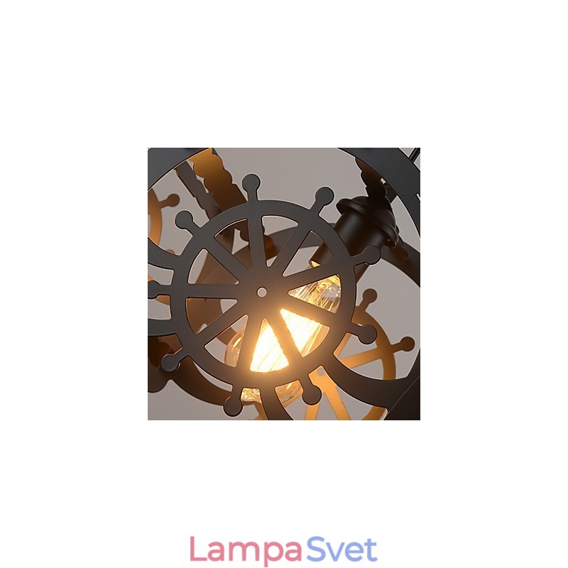 Retro klasické kovové stropné svietidlá Jednoduché závesné svietidlá Závesná kaviarenská lampa
