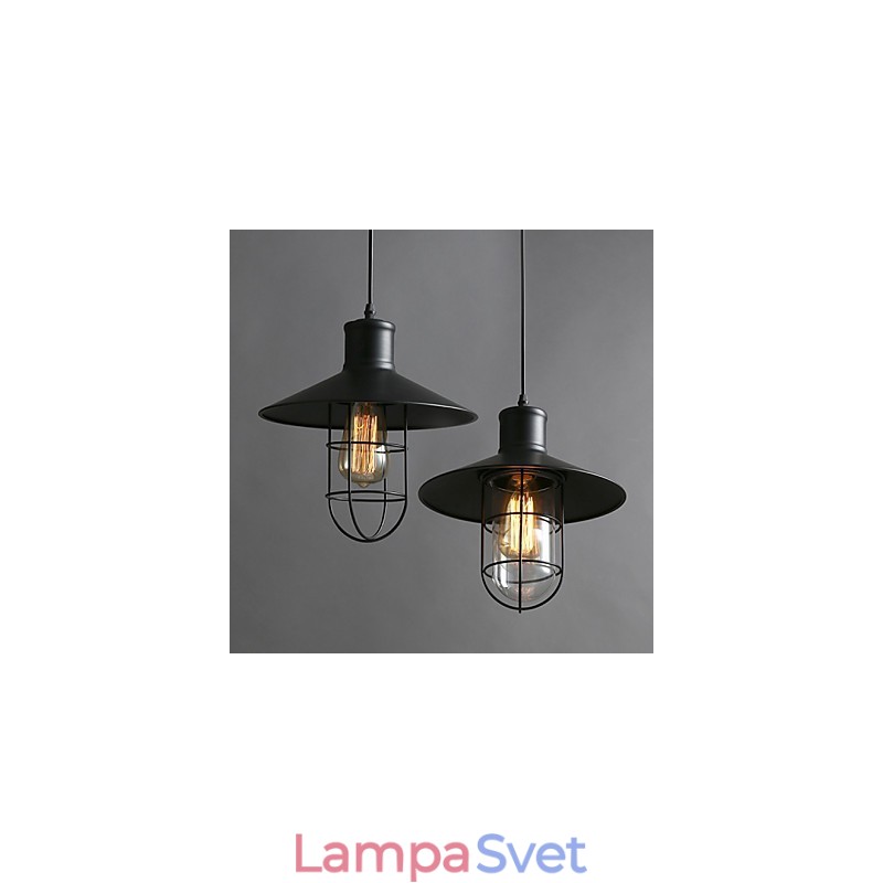 Lustrová lampa s jednou hlavou do vtáčej klietky
