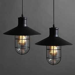Lustrová lampa s jednou hlavou do vtáčej klietky