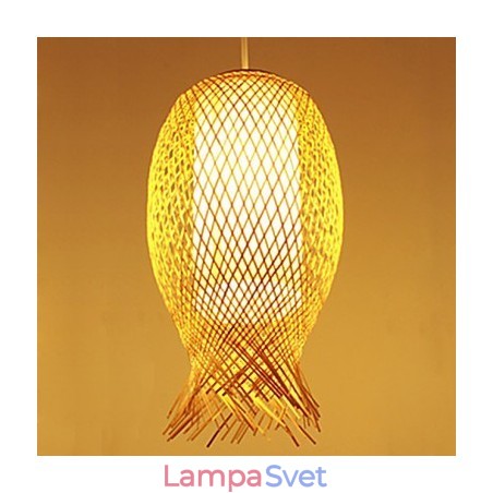Moderná čajovňa Bamboo Weaving Bamboo Decoration Droplight Lamp Moderná čajovňa Bamboo Weaving Bamboo Decoration Droplight Lamp