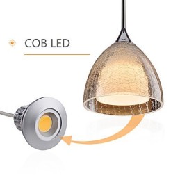 3 Svetlý Dvojvrstvový prívesok Island Light Crack Glass Leštený chróm