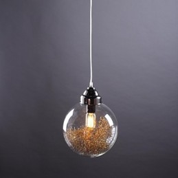 Moderné súčasné tradičné klasické vintage lampáš country niklové sklo prívesok svetlo jedálenský