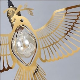Retro papierový rez Art Bird Plating