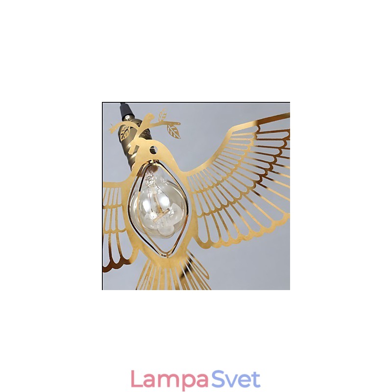 Retro papierový rez Art Bird Plating