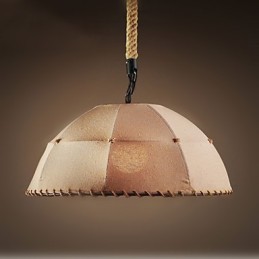 Zmluvná severská vintage bielizeň Konopné lano American Country Droplight Lamp