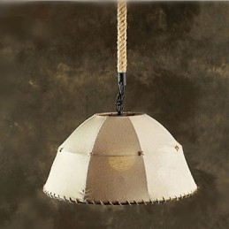 Zmluvná severská vintage bielizeň Konopné lano American Country Droplight Lamp