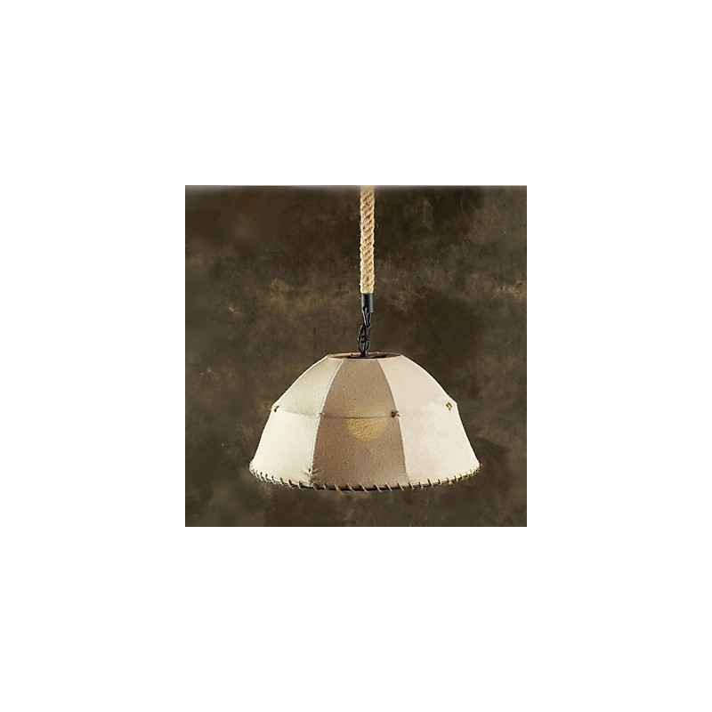 Zmluvná severská vintage bielizeň Konopné lano American Country Droplight Lamp