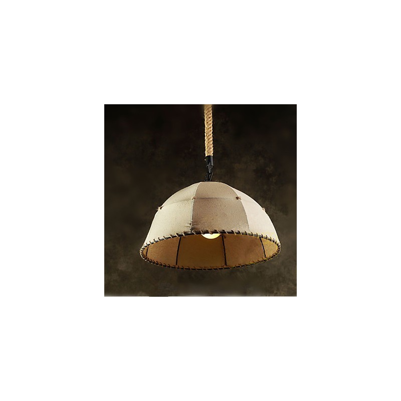 Zmluvná severská vintage bielizeň Konopné lano American Country Droplight Lamp