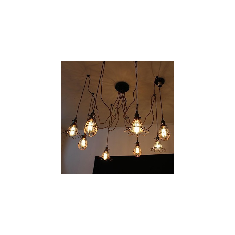 Prívesok American Country Retro 8 Head Beauty Flower