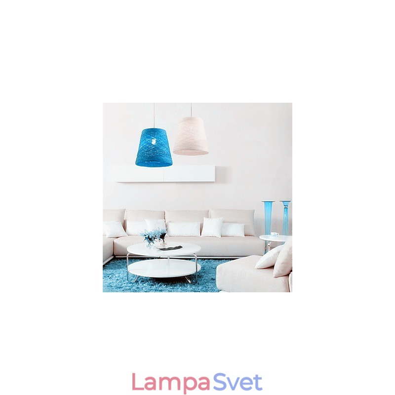 Moderná rural Cany Art tkaná ratanová jednohlavová závesná lampa