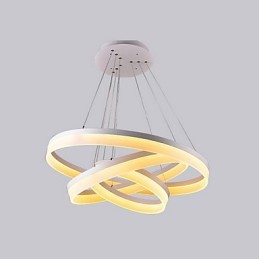 Hot Sale Biela farba Moderné závesné svietidlo Akryl 130W