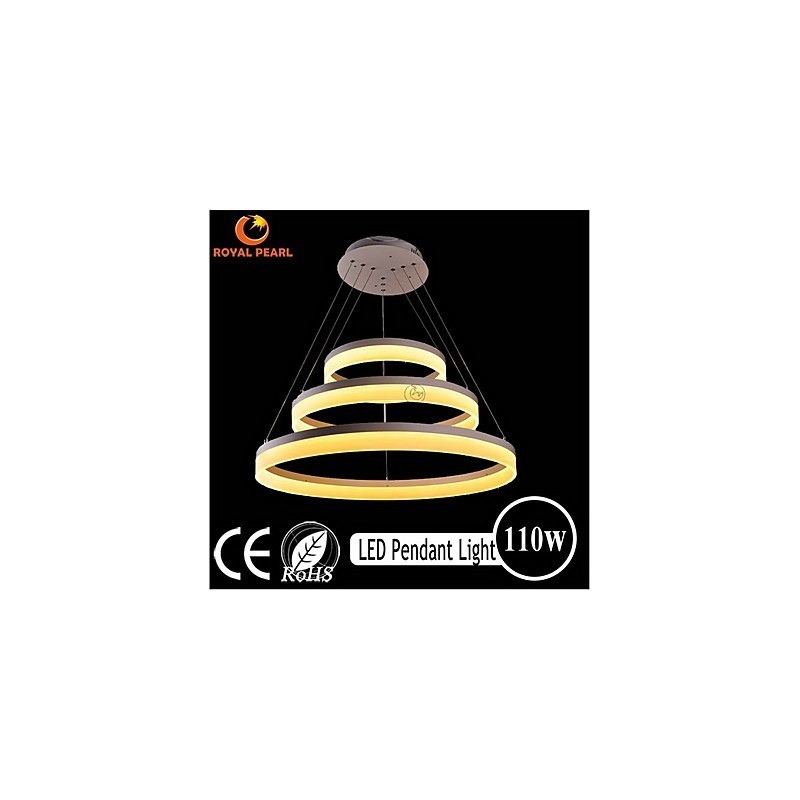 Hot Sale Biela farba Moderné závesné svietidlo Akryl 130W