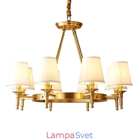 Čistá mosadz okrúhly prívesok na luster Light Traditional Classic Čistá mosadz okrúhly prívesok na luster Light Traditional Classic