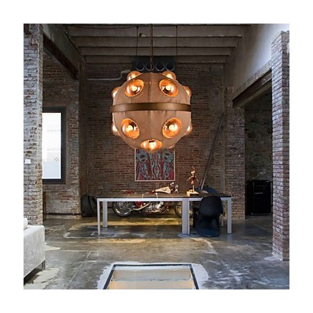 Vidiecka maľba kovový prívesok na luster LightBedroom Vidiecka maľba kovový prívesok na luster LightBedroom