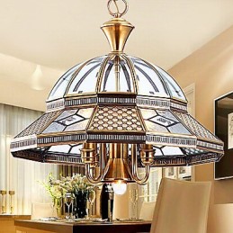 Závesné svietidlá Crystal Mini Style Traditional Classic Metal