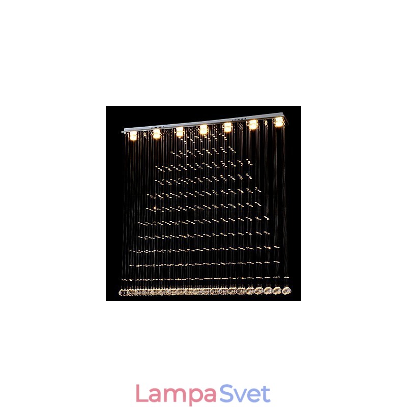 K9 Crystal Závesná lampa Závesný drôtený luster Osvetlenie Stropné svetlo Vnútorná kaviareň