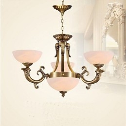 Jane Mramorové osvetlenie Art Copper Lamp