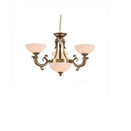 Jane Mramorové osvetlenie Art Copper Lamp