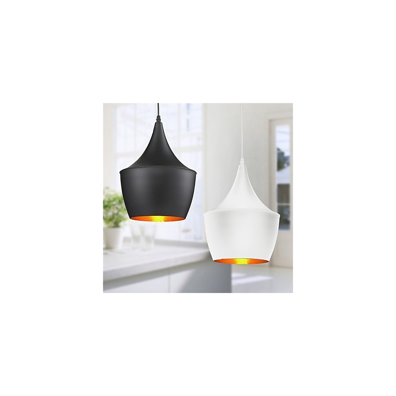 Závesné svietidlo Retro Vintage Tom Dixon Design Black White Type Cafe závesné svietidlá